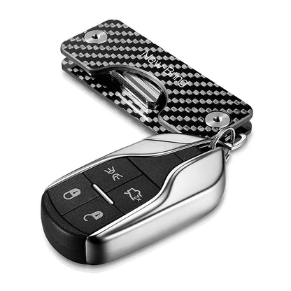 NewBring Carbon Fiber Multifunctional Key Organizer