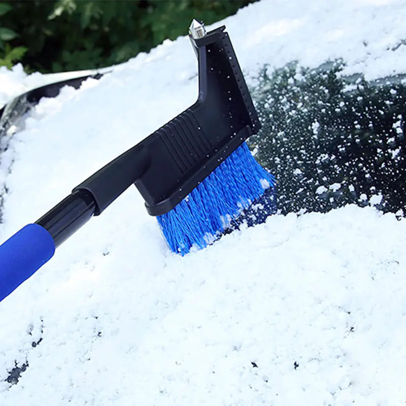 Multifunctional Car Snow Shovel with Safety Hammer